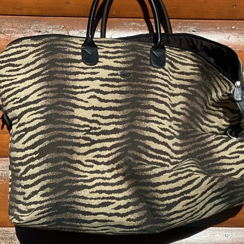 🐅 Designer TOTE Diane Von Furstenberg ANIMAL PRINT TOTE  WEEKENDER BAG VNPLC